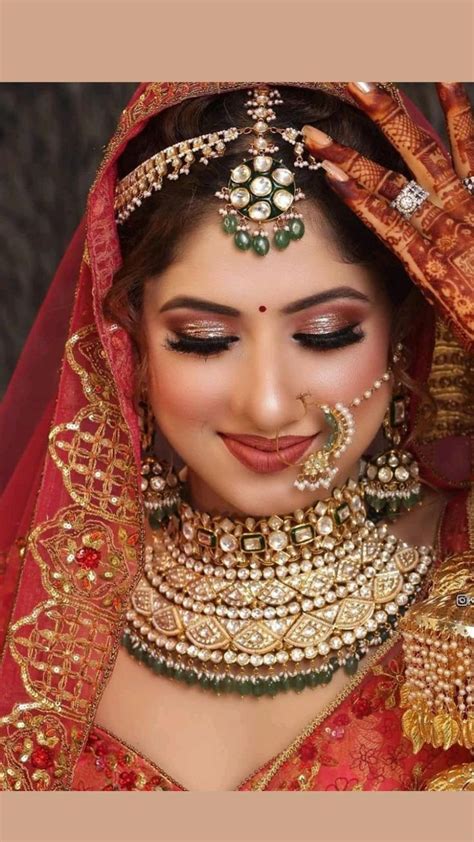 Bridal Look Gorgeous Looks Latest Bridal Makeup Bridal Makeup Images Indian Bride Makeup