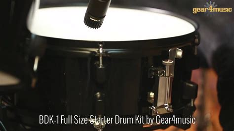 BDK 1 Full Size Starter Drum Kit By Gear4music YouTube