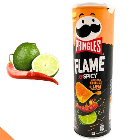 Pringles Hot Mexican Chilli Lime Flavour