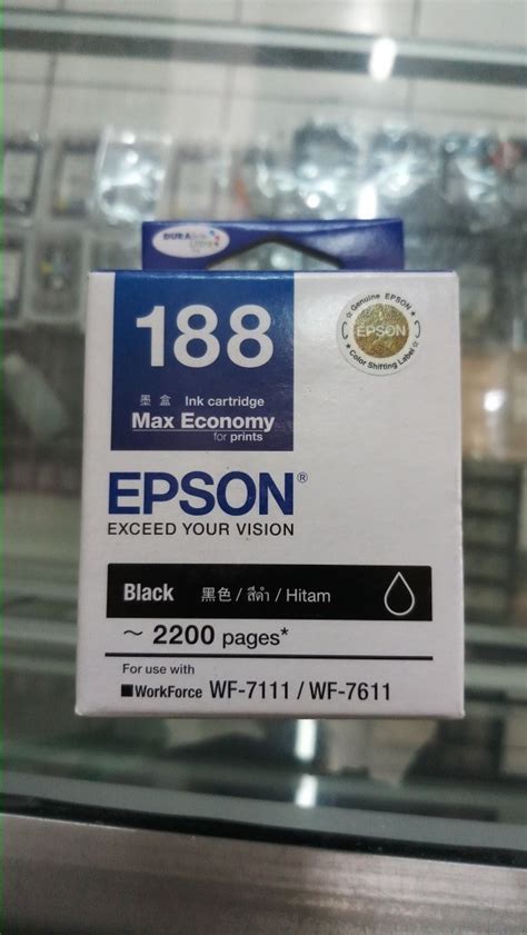 Jual Tinta Epson Black Original Jakarta Selatan