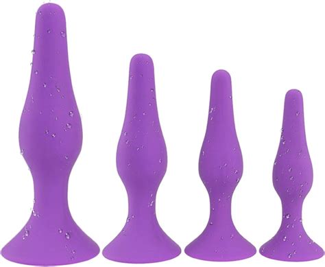 Amazon Anal Butt Plug Sex Toys Pcs Silicone Anal Plug Training Set Anal Beads Plugs