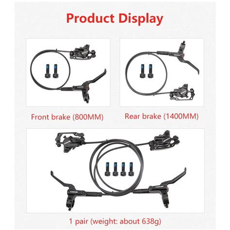 Meroca M Dual Piston Hydraulic Disc Brake For Mountain Bike