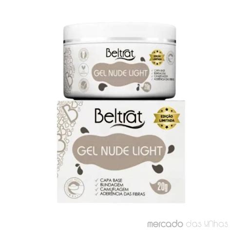 Gel Beltrat Nude Light G Gel Para Unhas Beltrat Shopee Brasil