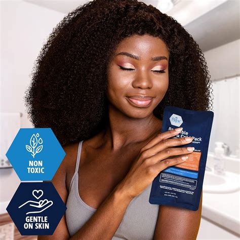 Med Pride Reusable Hot And Cold Gel Packs Microwaveable Heating Pads Ice Packs For Injuries