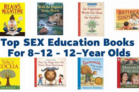 Top Sex Education Books For Year Olds Homeofabooklover