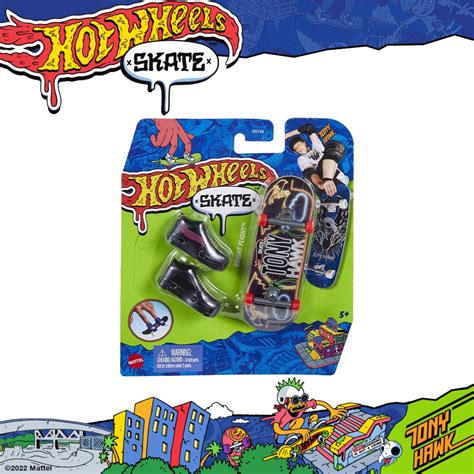 Hot Wheels Skate Fingerboard Bright Flight Hgt Shopee Malaysia