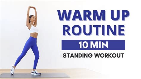 아침을 깨우는 10분 워밍업 운동 Standing Warm Up Exercises YouTube