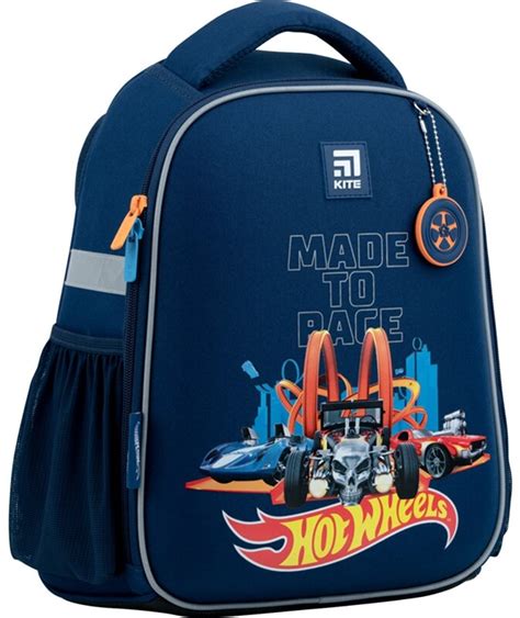 Рюкзак шкільний каркасний Kite HW S Hot Wheels