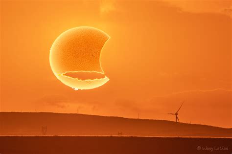 Mira Las Impresionantes Imágenes Del Eclipse Solar El Anillo De Fuego En Todo Su Esplendor