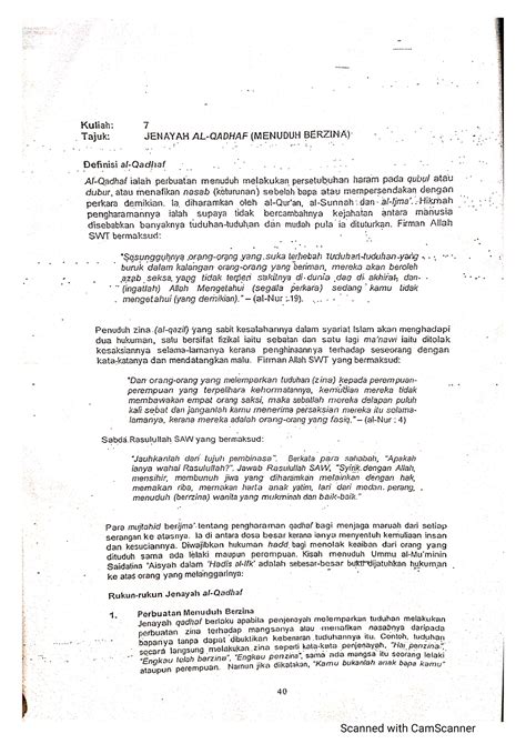 Kuliah 6 Jenayah Qazaf Copy Islamic Criminal Law Studocu