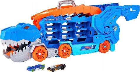 Hot Wheels T Rex Mega Transporter Tory Wy Cigowe Erli Pl
