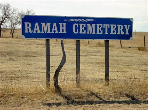 Ramah Cemetery In Ramah Colorado Find A Grave Cemetery