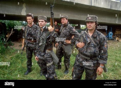 War In Ex Yugoslavia Slovenian Militia During The Independence War Of