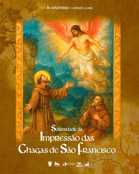 Santo Francisco Das Chagas - Santuário celebra a Solenidade da Impressão das Chagas de Cristo em São ...