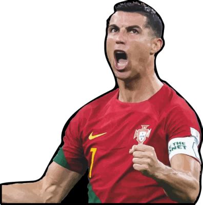 Sticker Joueur de foot Cristiano Ronaldo 2 ref d21152 MPA Déco