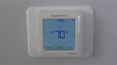 Review Honeywell T6 Pro Wi Fi Programmable Thermostat Plus Honeywell Home Mobile App Youtube