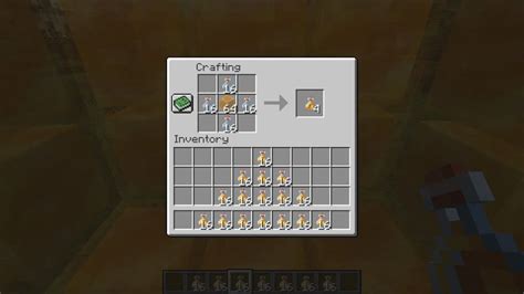 Как сделать бутылку меда в Майнкрафте