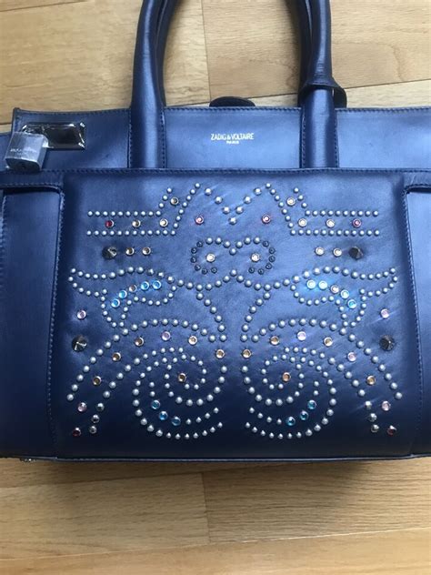 Zadig And Voltaire Candide Medium Clous Bag Ebay