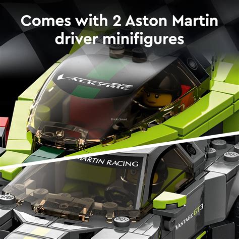 76910 LEGO Speed Champions Aston Martin Valkyrie AMR Pro And Aston