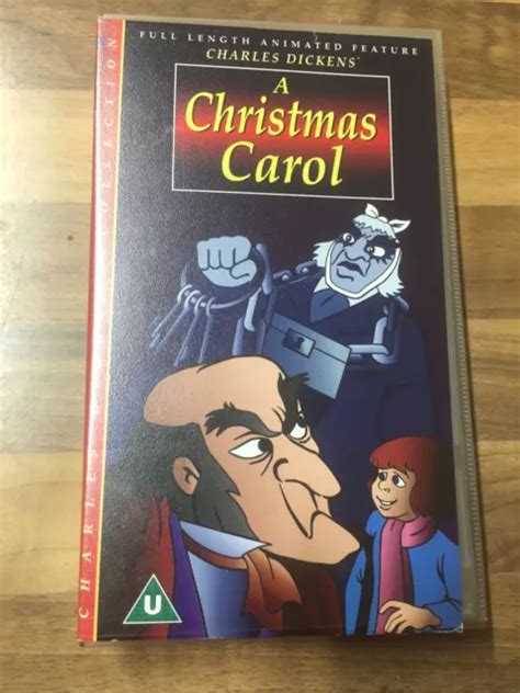 A CHRISTMAS CAROL 1989 CARTOON VHS VIDEO CHARLES DICKENS Collection