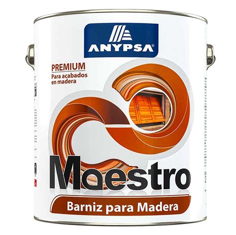 Barniz Para Madera Maestro Para Acabados En Madera Pinturas ANYPSA