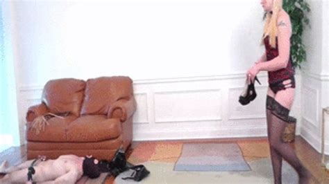 Slave Worships Pussy Of Mistress Ariel A Cruel Blonde Domme Ariel Clips Sale