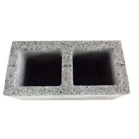 Rectangular Gray Concrete Hollow Block Size X X Inch At Rs