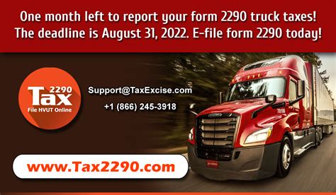 Tax Blog Efile Irs Form Highway Motor Truck Taxes