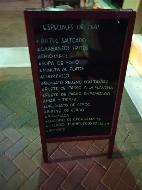 Menu at Polo Norte Miramar pub & bar, Miramar