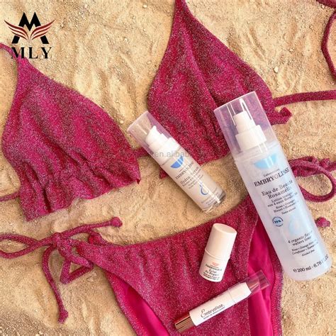 Customizable Glitter Bikini Sexy Swimwear For Women