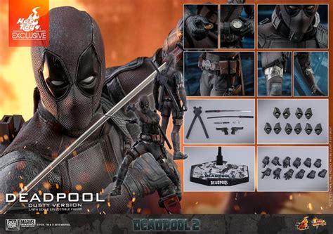 Hot Toys Mms The Deadpool Dusty Version Collectible Figure