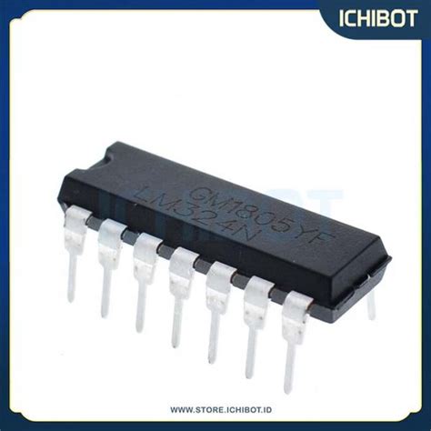 IC LM324N LM324 DIP Operational Amplifier Op Penguat ICHIBOT STORE