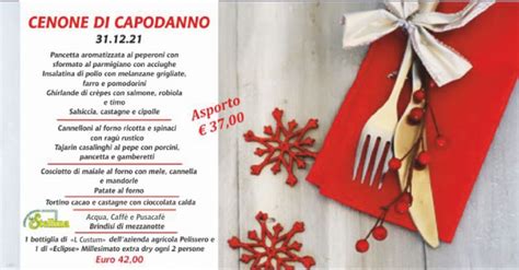 Offerta Ristorante Menu Cenone Di Capodanno Occasione Ristorante