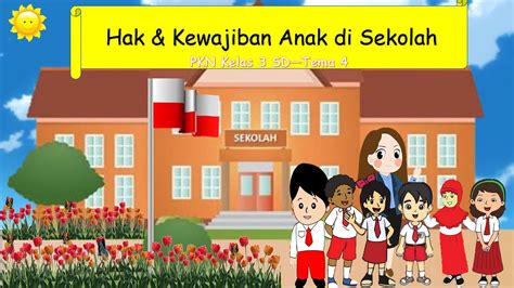 Cerita Animasi Hak Dan Kewajiban Anak Di Sekolah Pkn Kelas 3 Sd