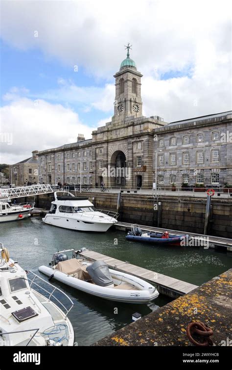 The Melville Building At The Royal William Yard In Stonehouse Plymouth