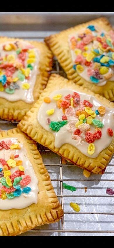 The Best Homemade Fruity Pebbles Pop Tarts Foodtalk