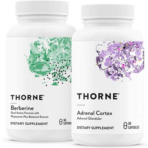 Amazon.com: THORNE Stress and Immune Support Bundle - Berberine ...