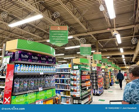 Grocery Store Aisle Layout