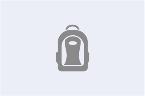 Black School Bag Flat Icon Vector Graphic By Riduwanmolla · Creative