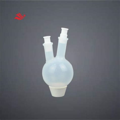 Ml Pfa Double Neck Round Bottom Flask Reaction Vessel High