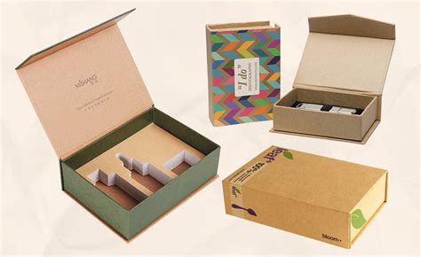 Custom Rigid Magnetic Gift Boxes Kraft Packaging Store