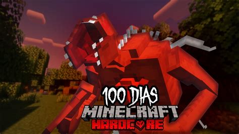 Sobreviviendo 100 Dias En Minecraft Hardcore Con Parasitos Youtube