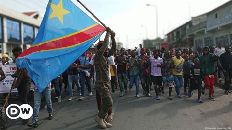 RDC importantes manifestations à Goma contre le M23 et le Rwanda DW