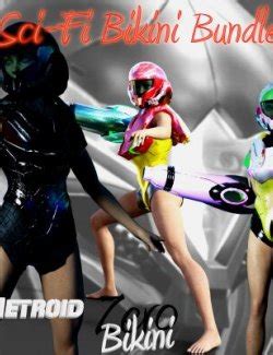 Samus Redux Zer Bikini For G F D Models For Daz Studio And Poser