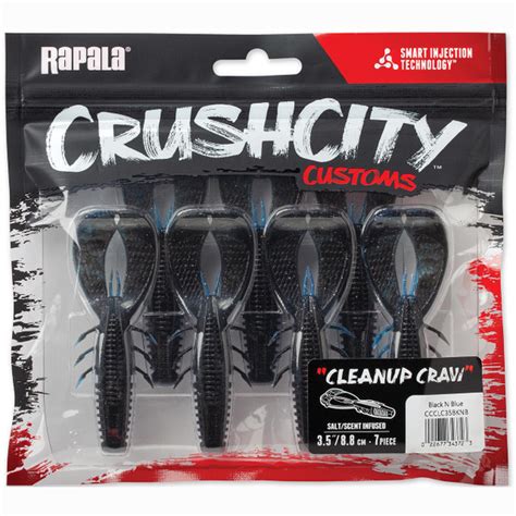 Rapala Crushcity Cleanup Craw Fishusa