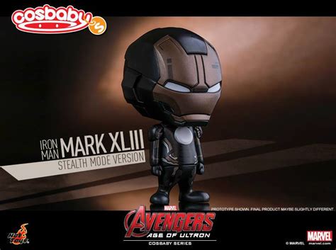 Exclusive Hot Toys Stealth Iron Man Mark 43 Cosbaby Marvel Toy News