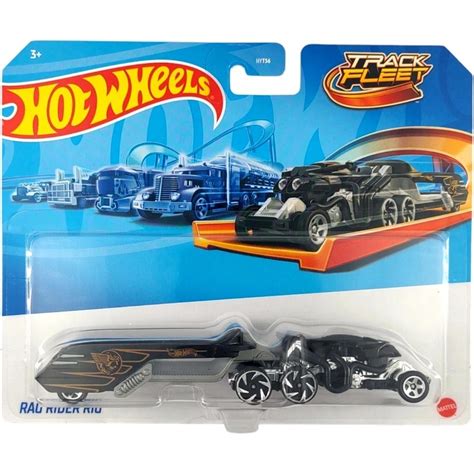 Hot Wheels Caminh O Rag Rider Rig Track Fleet Hyt Shopee Brasil