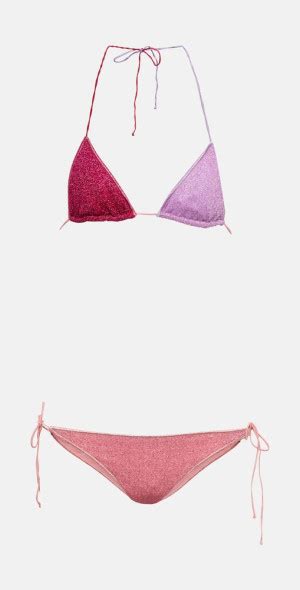 Oseree OsÃree Colorblocked bikini