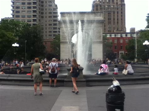 Washington Square Park Fountain by SithVampireMaster27 on DeviantArt