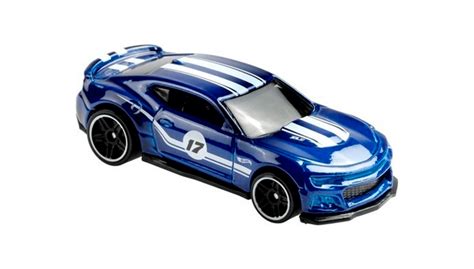 Машинка Базова Hot Wheels 2017 Camaro ZL1 Then and Now 1 64 GTC76 Blue купити в інтернет